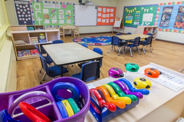classroom at Lightbridge Academy pre-school and daycare in Mahwah, NJ