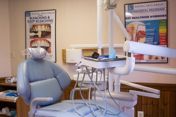 dental chair for Dental Arts Group dentistry in Voorhees, NJ