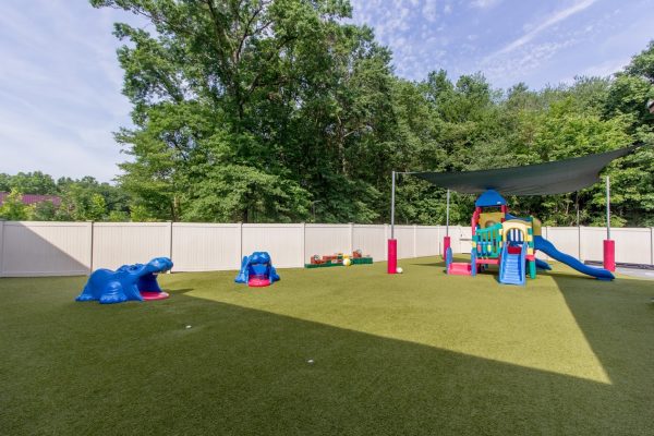playground at Lightbridge Academy pre-school and daycare in Whippany, NJ