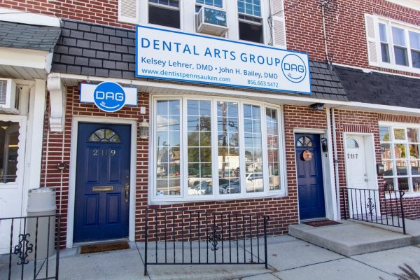 store front of Dental Arts Group Dentist in Pennsauken, NJ