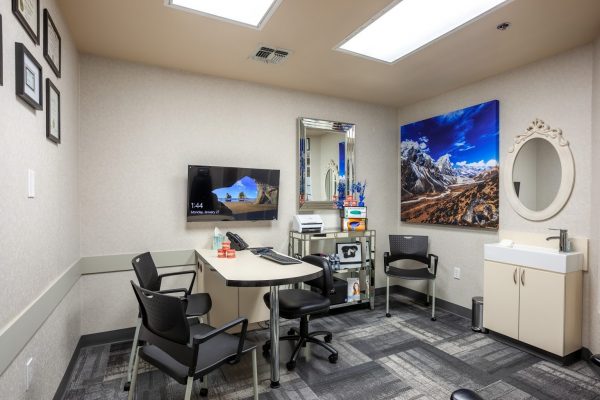 exam room at Markham Orthodontics in Gold River, CA