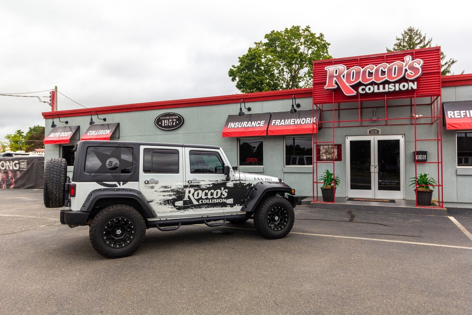 Jeep Wrangler Rocco's Collision Center Auto Body Shop in Berlin, NJ