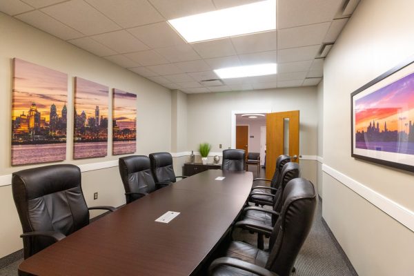 conference room table in Keller Williams Realty in Cherry Hill, NJ