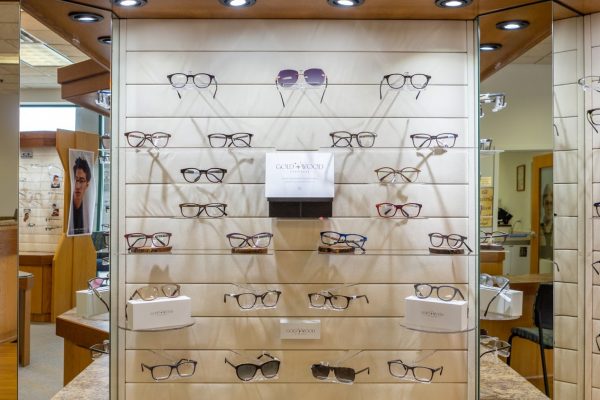 glasses frames display The Eye Center At Jackson NJ