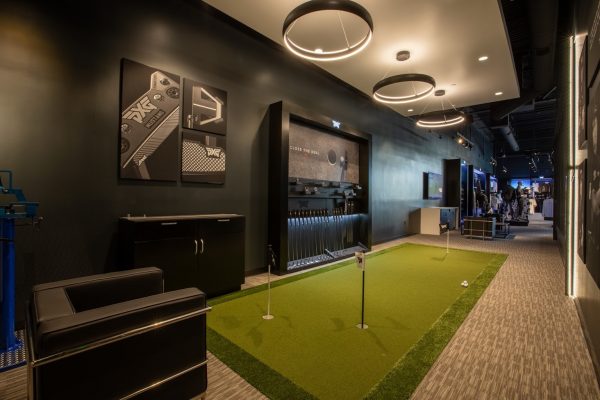 putting green at Parsons Xtreme Golf store PXG Westgate in Mesa, AZ