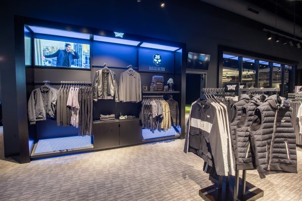 apparel at PXG Oak Brook Parsons Xtreme Golf store in Oakbrook Terrace, IL