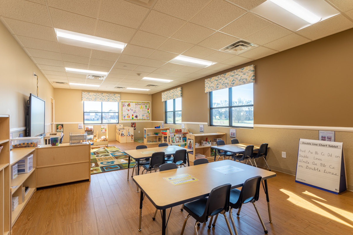class room at Lightbridge Academy, Gallatin, TN Pre-school Day Care Center