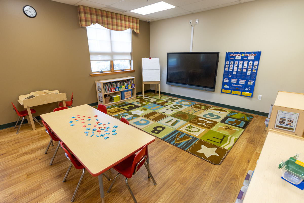classroom at Lightbridge Academy, Flemington, NJ Pre-school Day Care Center