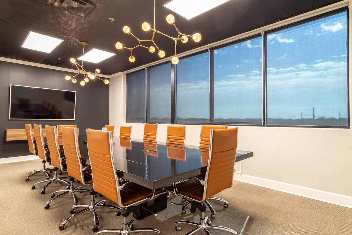 conference room at J.D. Silva & Associates, PLLC, Pearland, TX Personal Injury Attorney Office