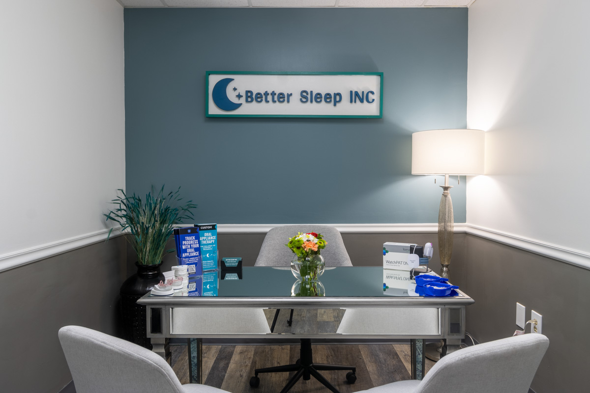 consultation office at Better Sleep Inc. with Dr. Alina Lyons, Hamilton Township, NJ Sleep Doctor's Office