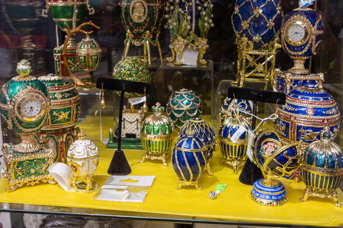 faberge eggs at St-Petersburg Books & Gifts Store and Toys for kids, Brooklyn, NY Variety Store