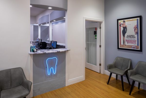 front desk at The Smile Center, San Francisco, CA Dental Office