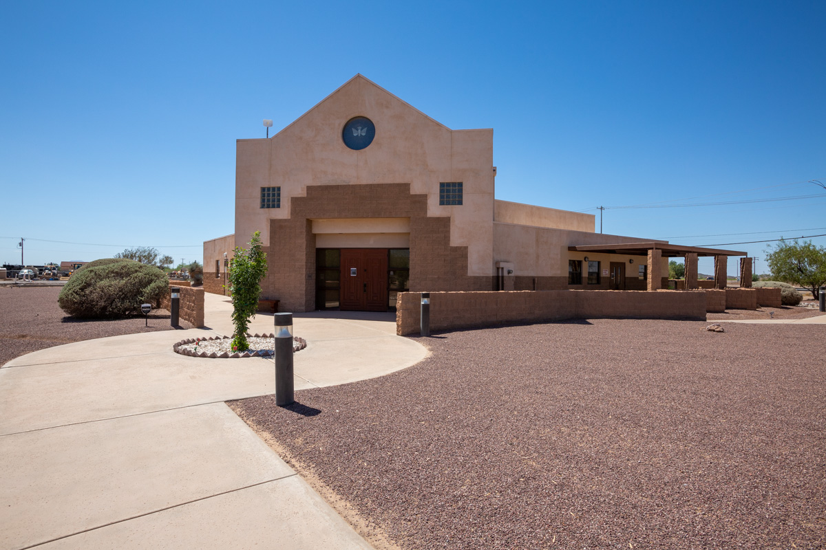 front entrance of Central Lutheran Church, Arizona City, AZ Religious Place of WorshipCentral Lutheran Church, Arizona City, AZ Religious Place of Worship