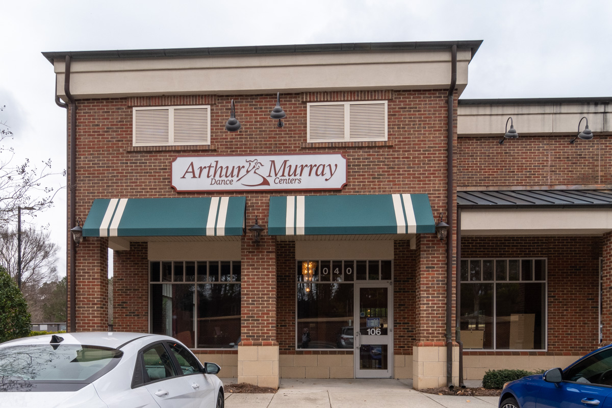 front exterior of Arthur Murray Dance Studio of Cary, NC