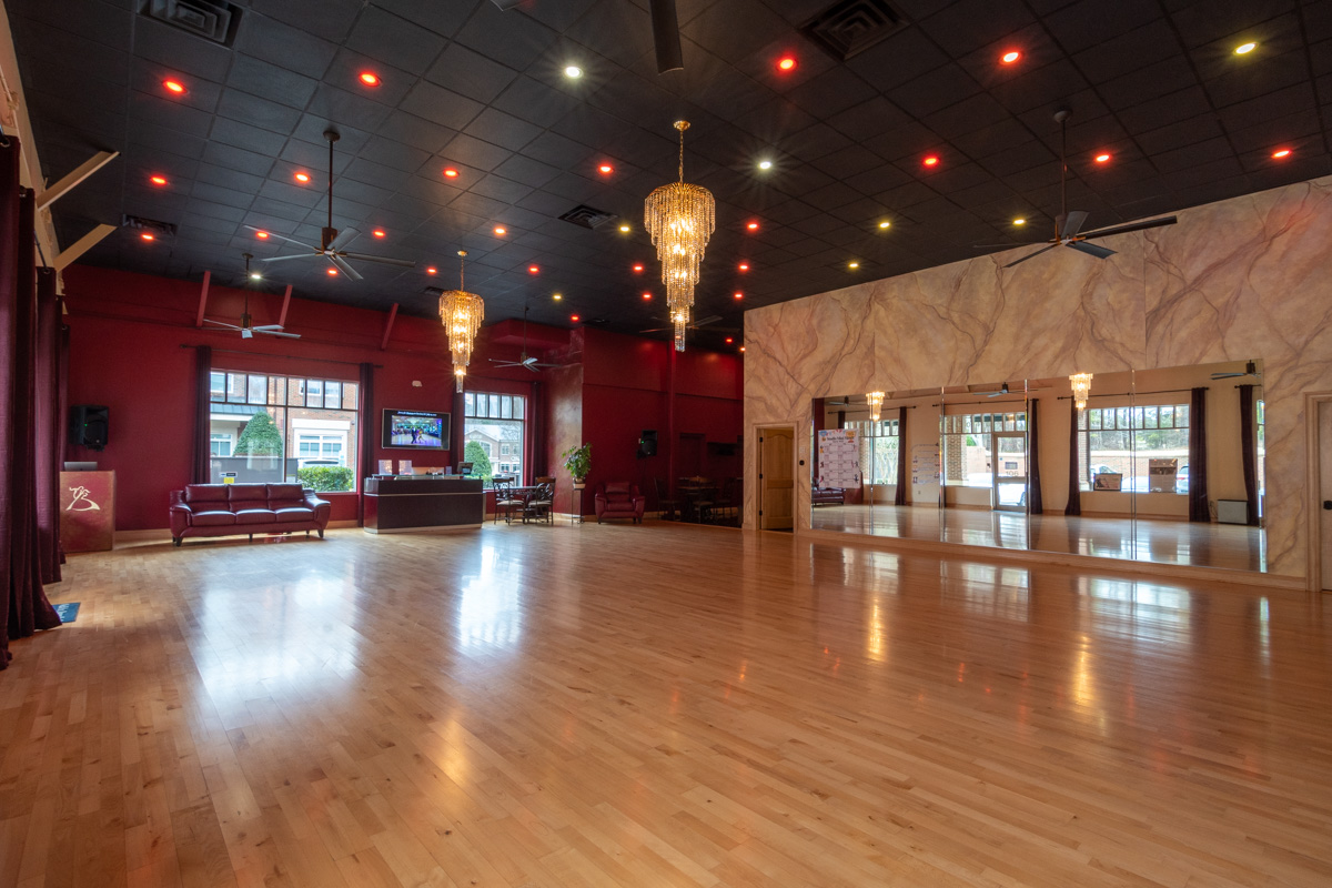 interior of Arthur Murray Dance Studio of Cary, NC