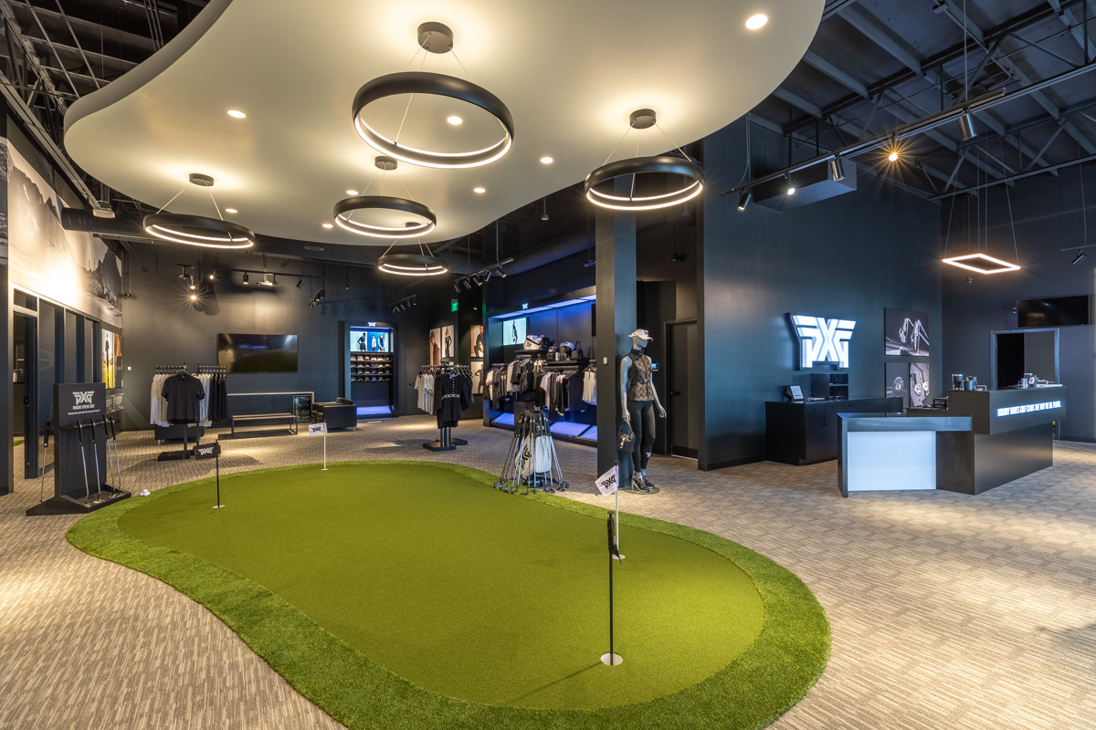 interior of PXG Denver, Centennial, CO Golf Gear and Apparel