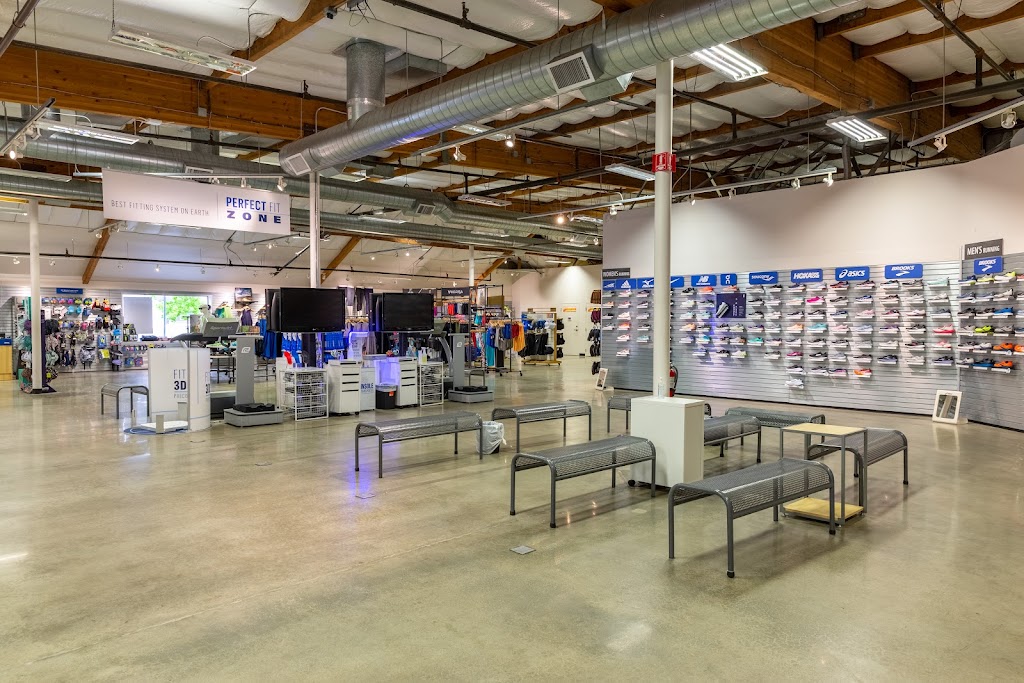 interior of Road Runner Sports, San Carlos, CA Running Shoe Store