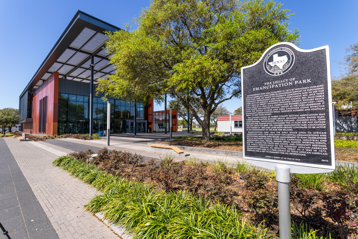 legacy of Emancipation Park, Houston, TX
