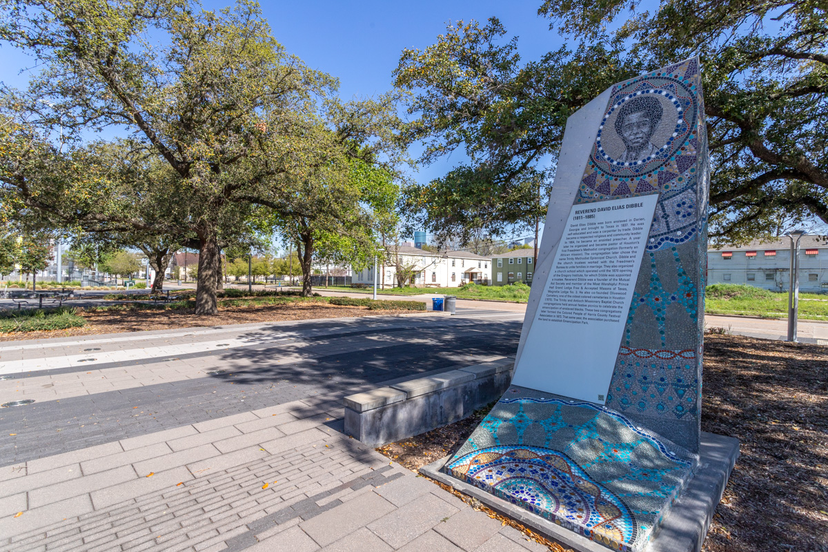 monument at Emancipation Park, Houston, TX
