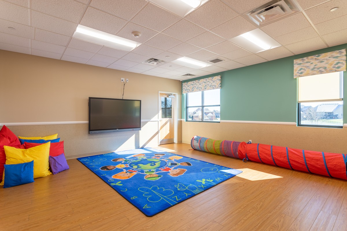 multi-purpose room at Lightbridge Academy, Gallatin, TN Pre-school Day Care Center