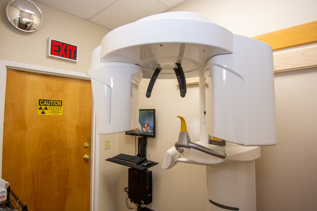 x-ray scanner at Preferred Dental of Cromwell, CT Dentist