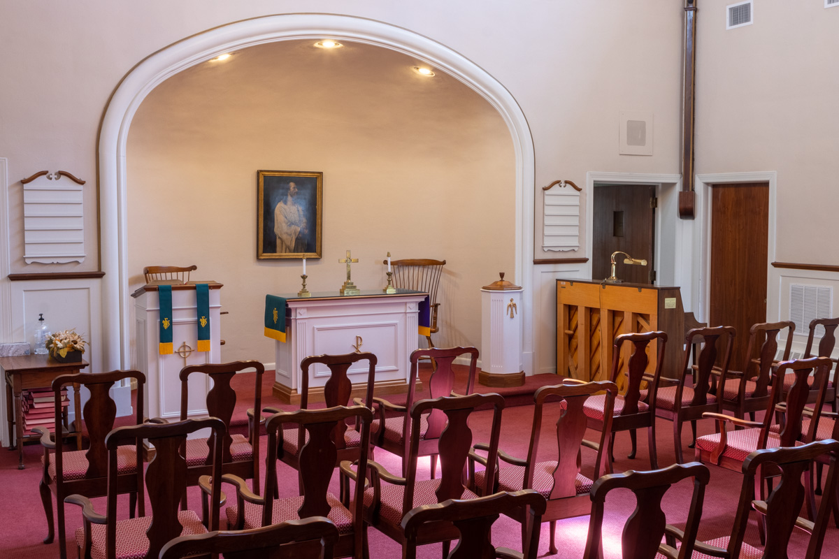 chapel at Grace Presbyterian Church, Jenkintown, PA 360 Virtual Tour for Religious Place of Worship