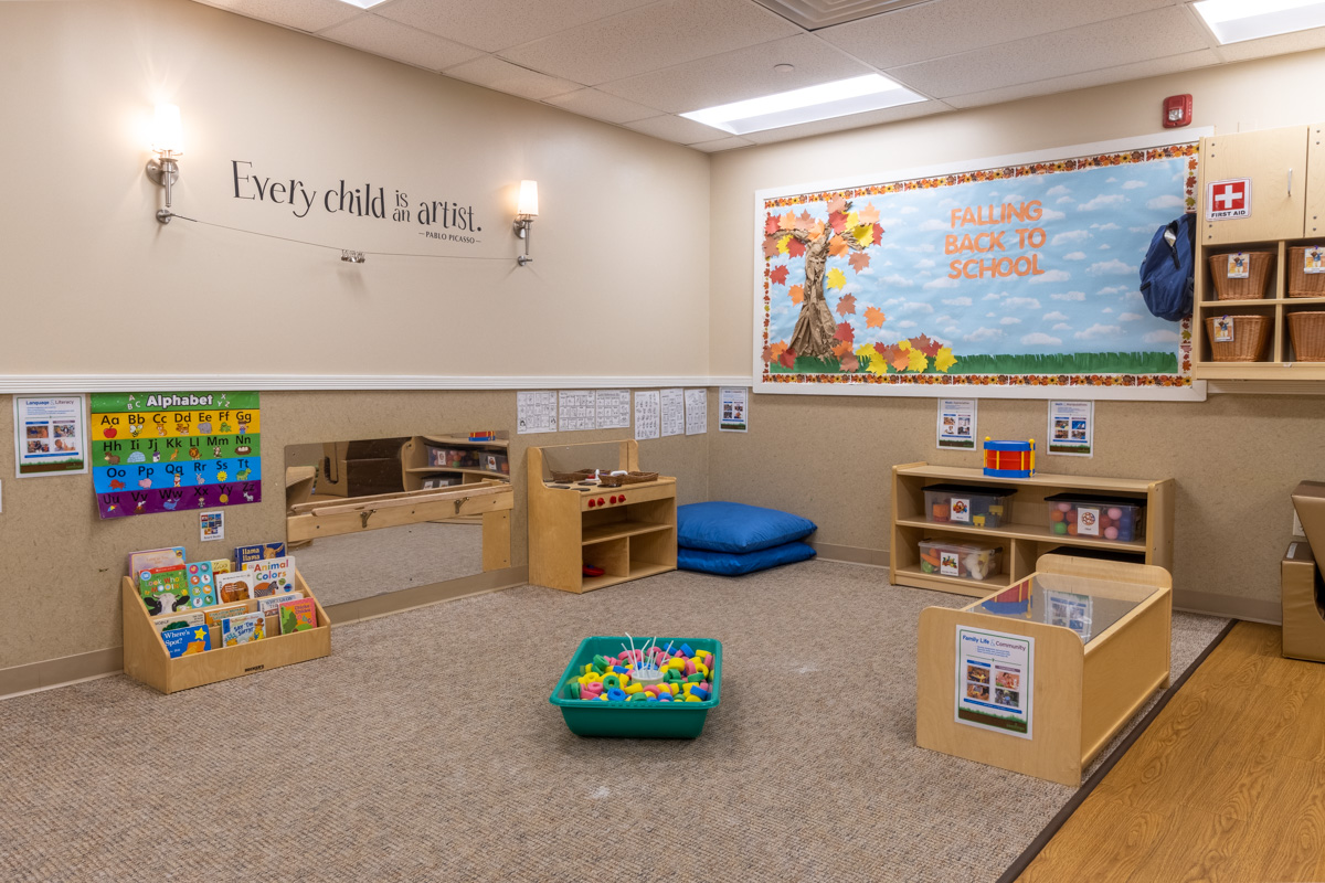 classroom in Lightbridge Academy, Bergenfield, NJ 360 Virtual Tour for Pre-school Day Care Center