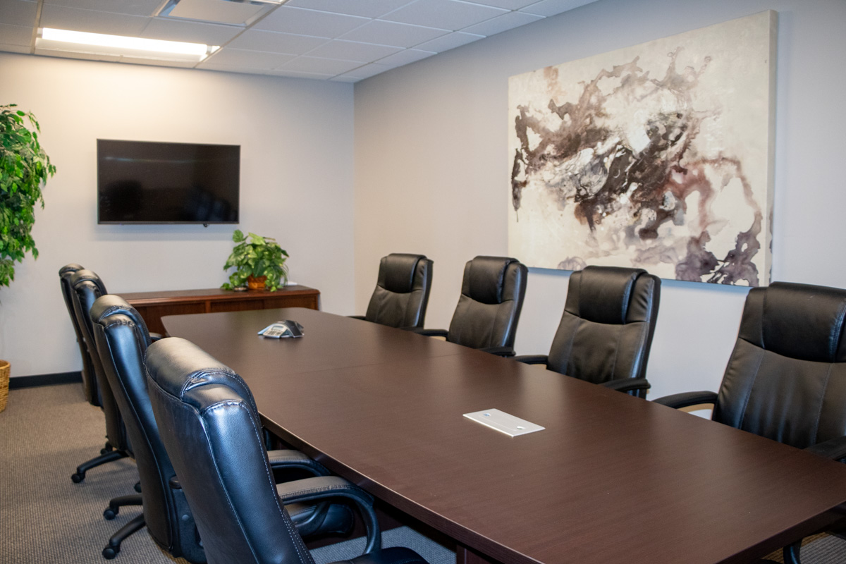 conference room at Curtis Legal Group, Sacramento, CA 360 Virtual Tour for Personal Injury Attorney