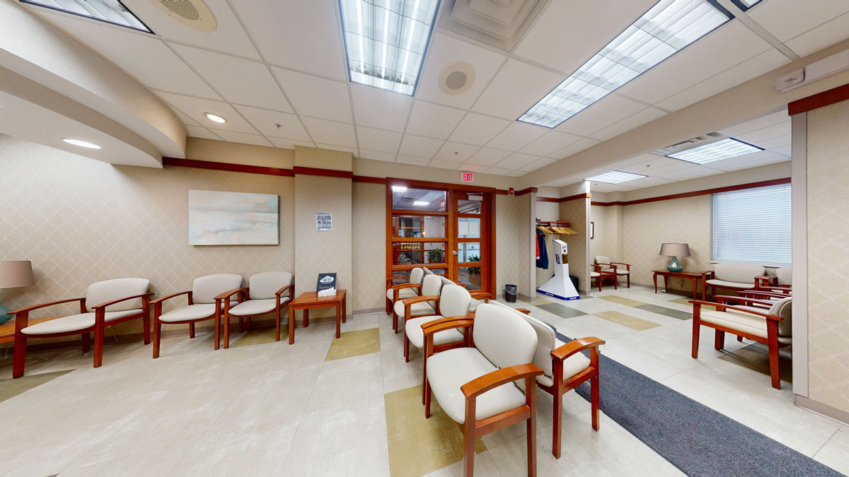 waiting room at Capital District Oral Surgeons, Albany, NY 360 Virtual Tour for Dentist