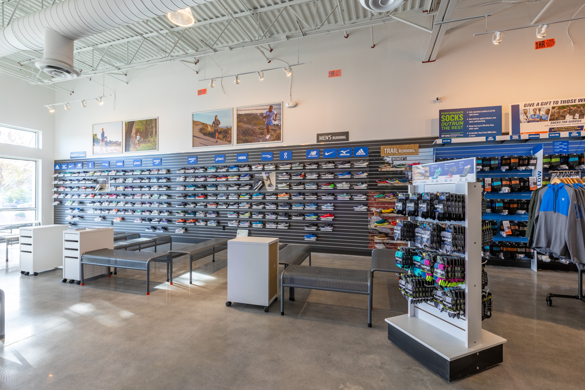 interior of Road Runner Sports Marietta, GA 360 Virtual Tour for Running Shoe Store
