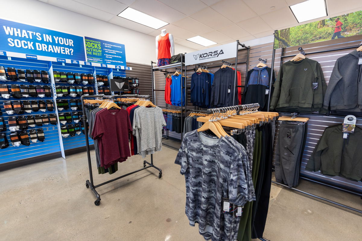 mens sporting apparel at Road Runner Sports Tustin, Irvine, CA 360 Virtual Tour for Running Shoe Store
