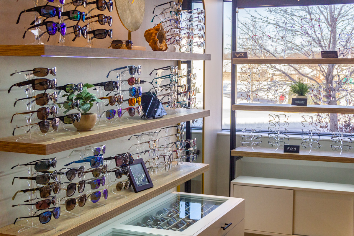 glasses by window Bieter Eye Center, Cottage Grove, MN 360 Virtual Tour for Optometrist