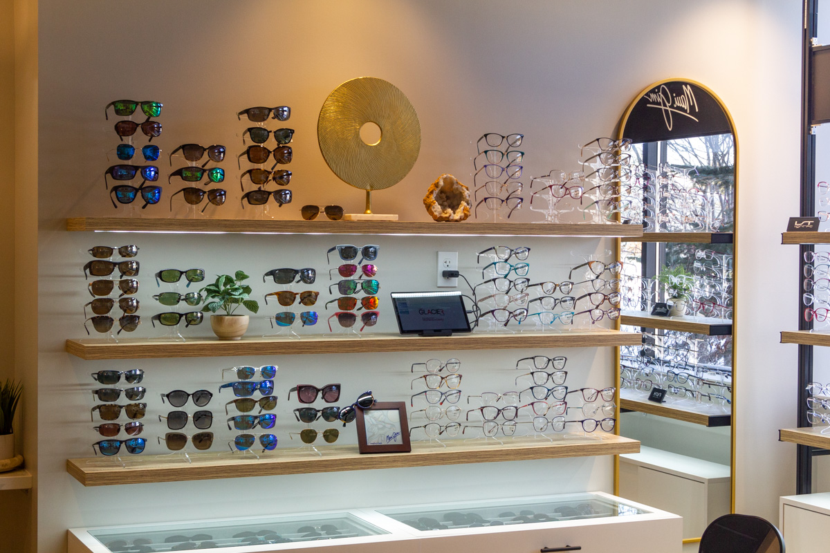 glasses display at Bieter Eye Center, Cottage Grove, MN 360 Virtual Tour for Optometrist