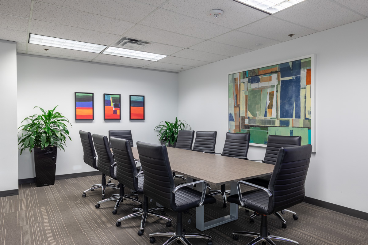 conference table at Wolf Law, PLLC, Dallas, TX 360 Virtual Tour for Personal Injury Attorney