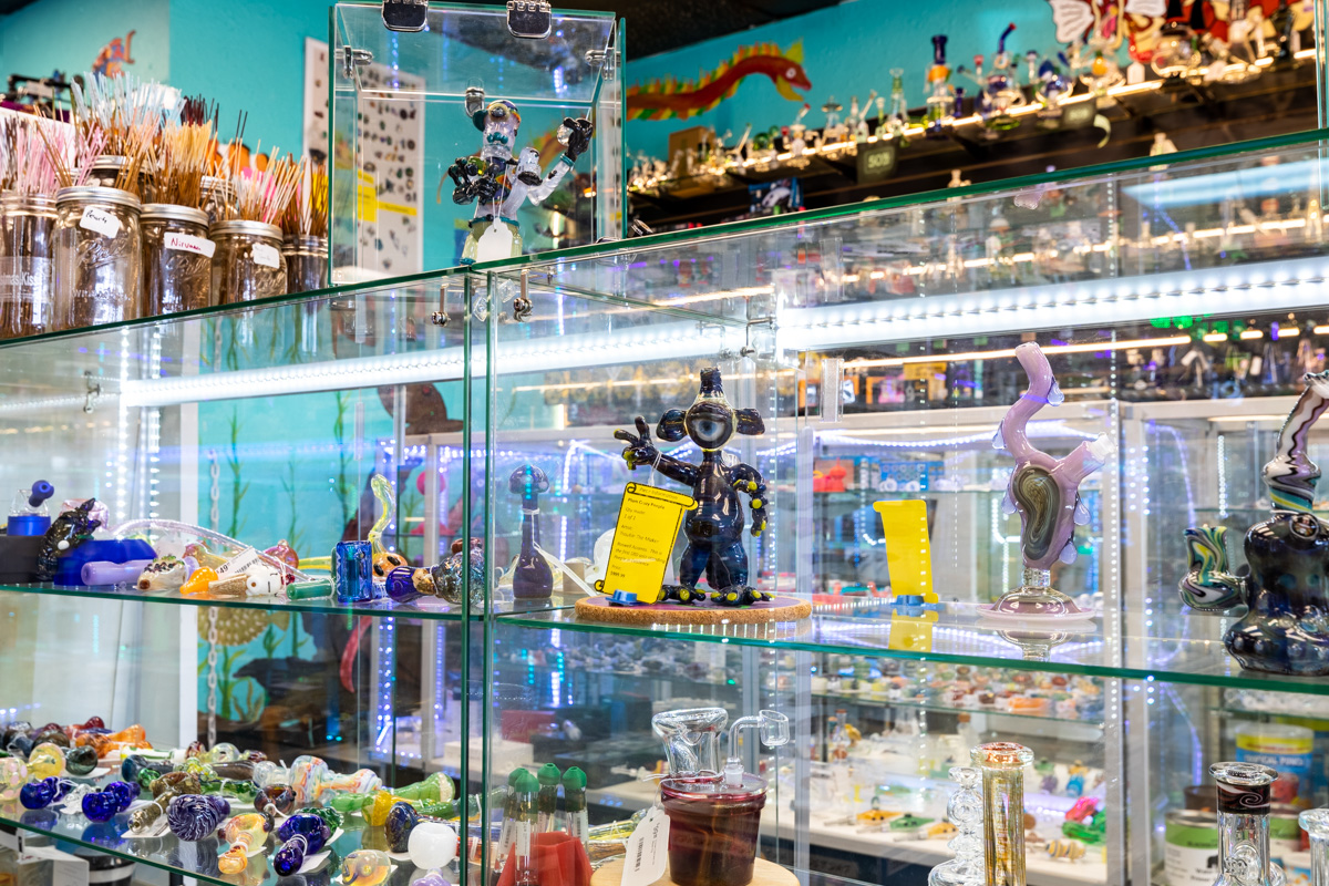 custom water pipes at Smash Glass and Vape, Arvada, CO 360 Virtual Tour for Vaporizer store
