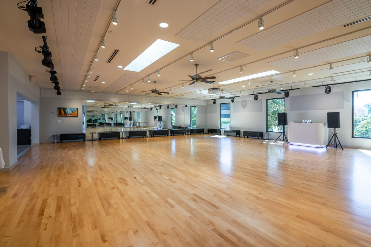 dance floor at Allstar Dance Studio:Brian Oakes, Naples, FL 360 Virtual Tour for Dance school