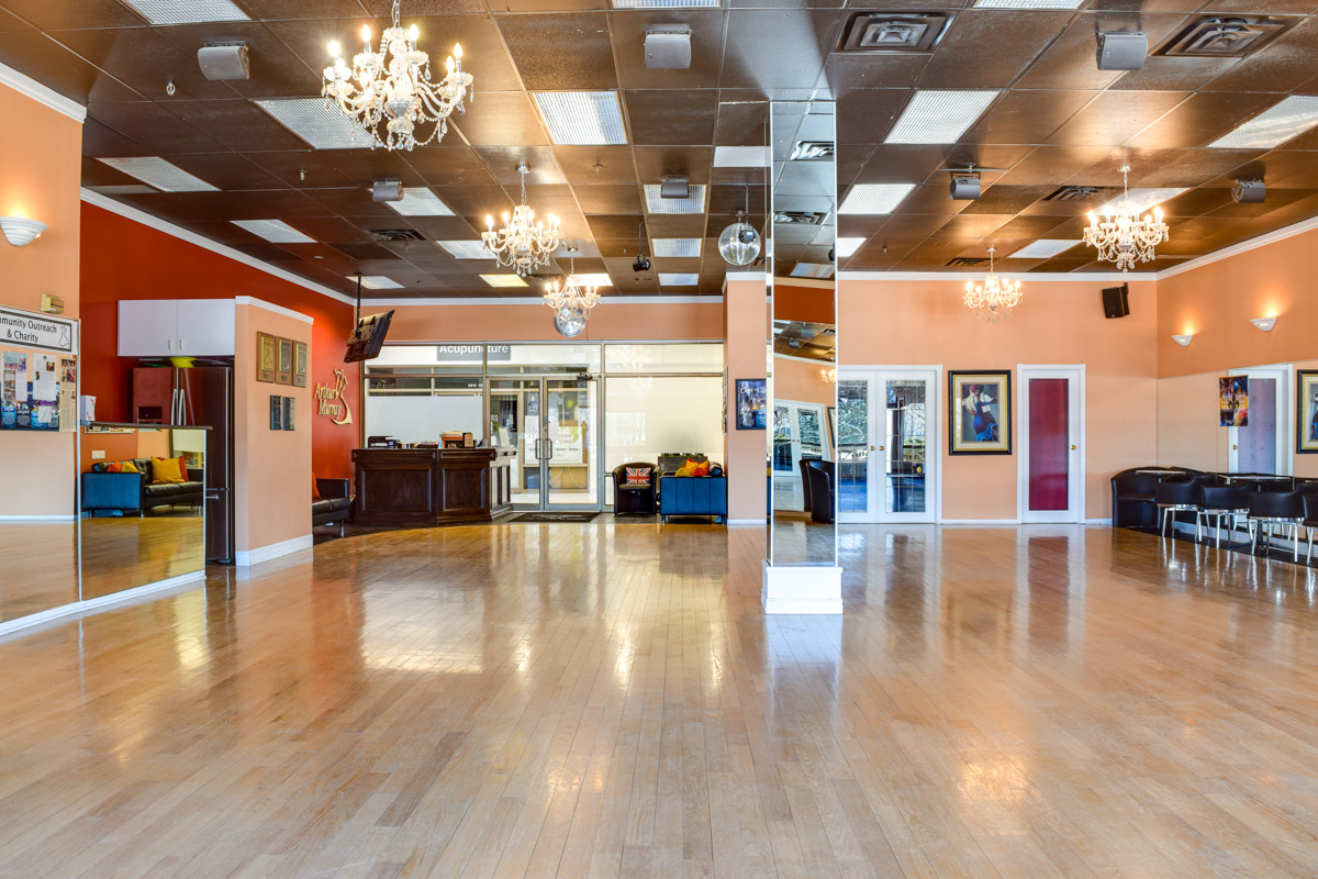 dance floor in Arthur Murray Dance Studio of Mississauga, Ontario, CA 360 Virtual Tour for Dance school