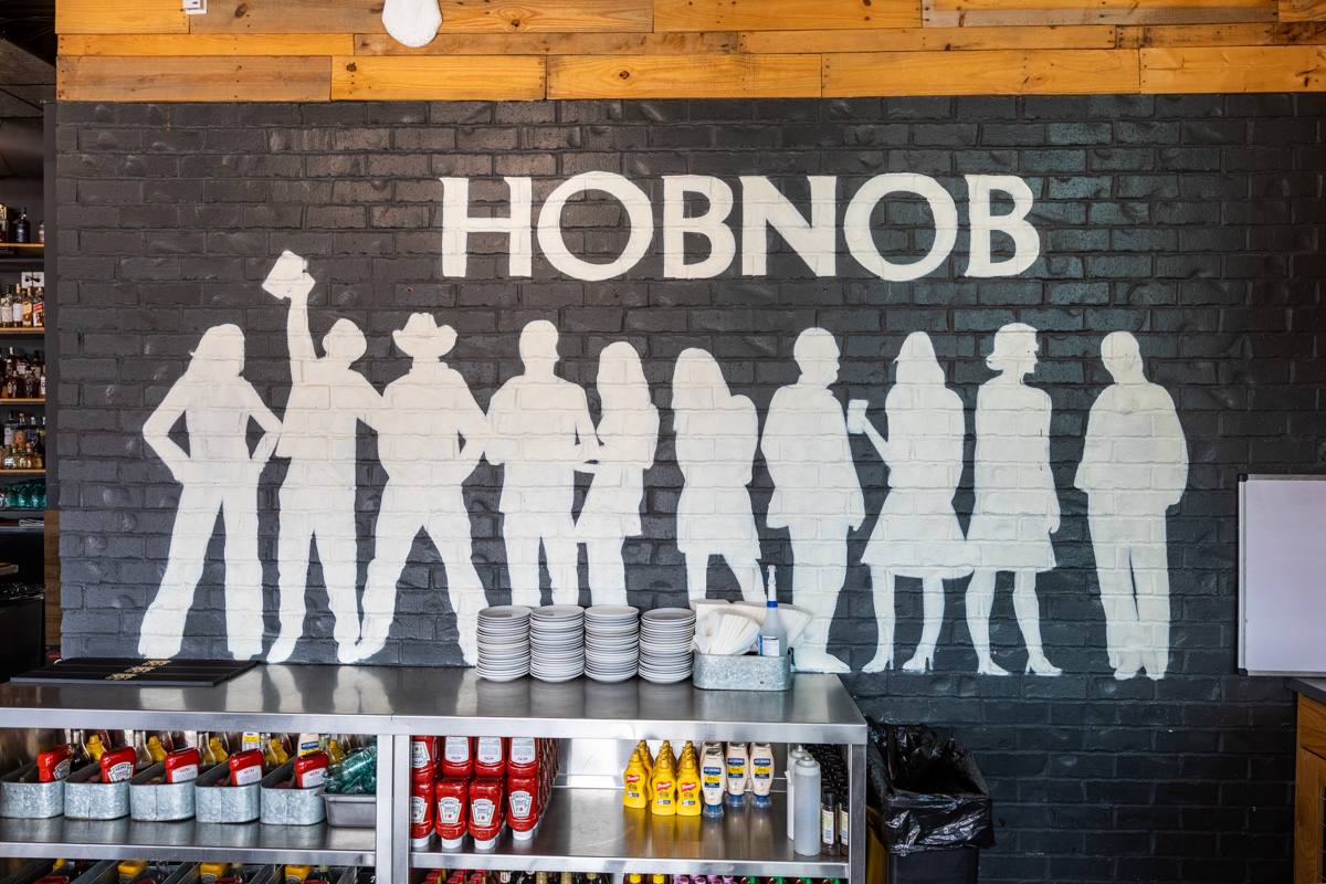 mural at HOBNOB Neighborhood Tavern, Alpharetta, GA 360 Virtual Tour for Restaurant