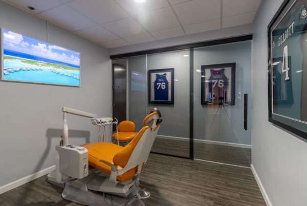 patient exam room at Dentistry for Life, Philadelphia, PA 360 Virtual Tour for Dentist