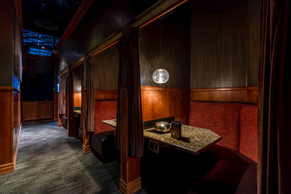 private booths at The Melting Pot, Glendale, AZ 360 Virtual Tour for Fondue restaurant