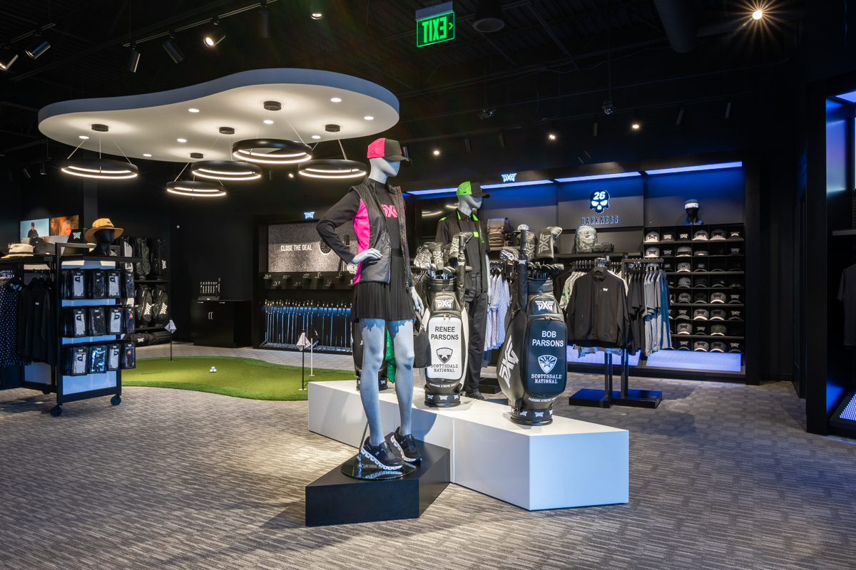 interior of PXG Kansas City in Overland Park, KS 360 Virtual Tour for Golf Gear and Apparel