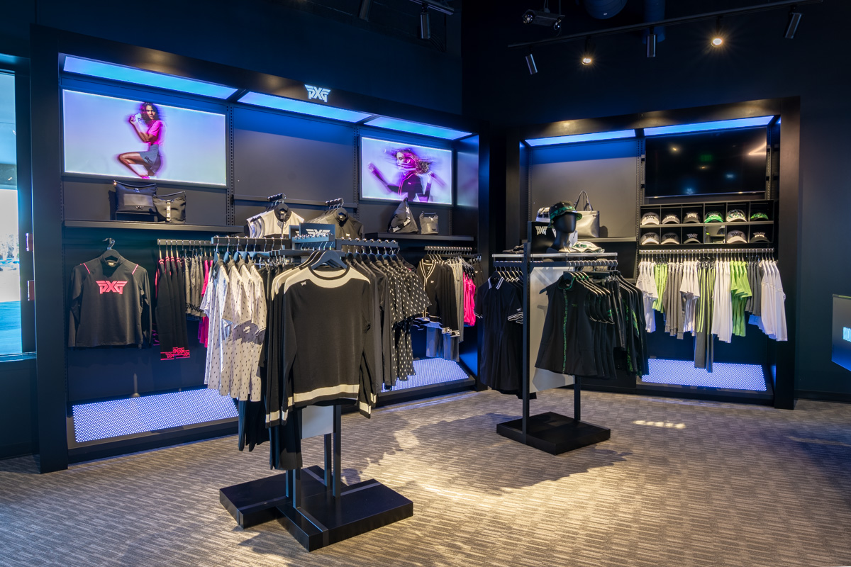 sports apparel at PXG Kansas City in Overland Park, KS 360 Virtual Tour for Golf Gear and Apparel