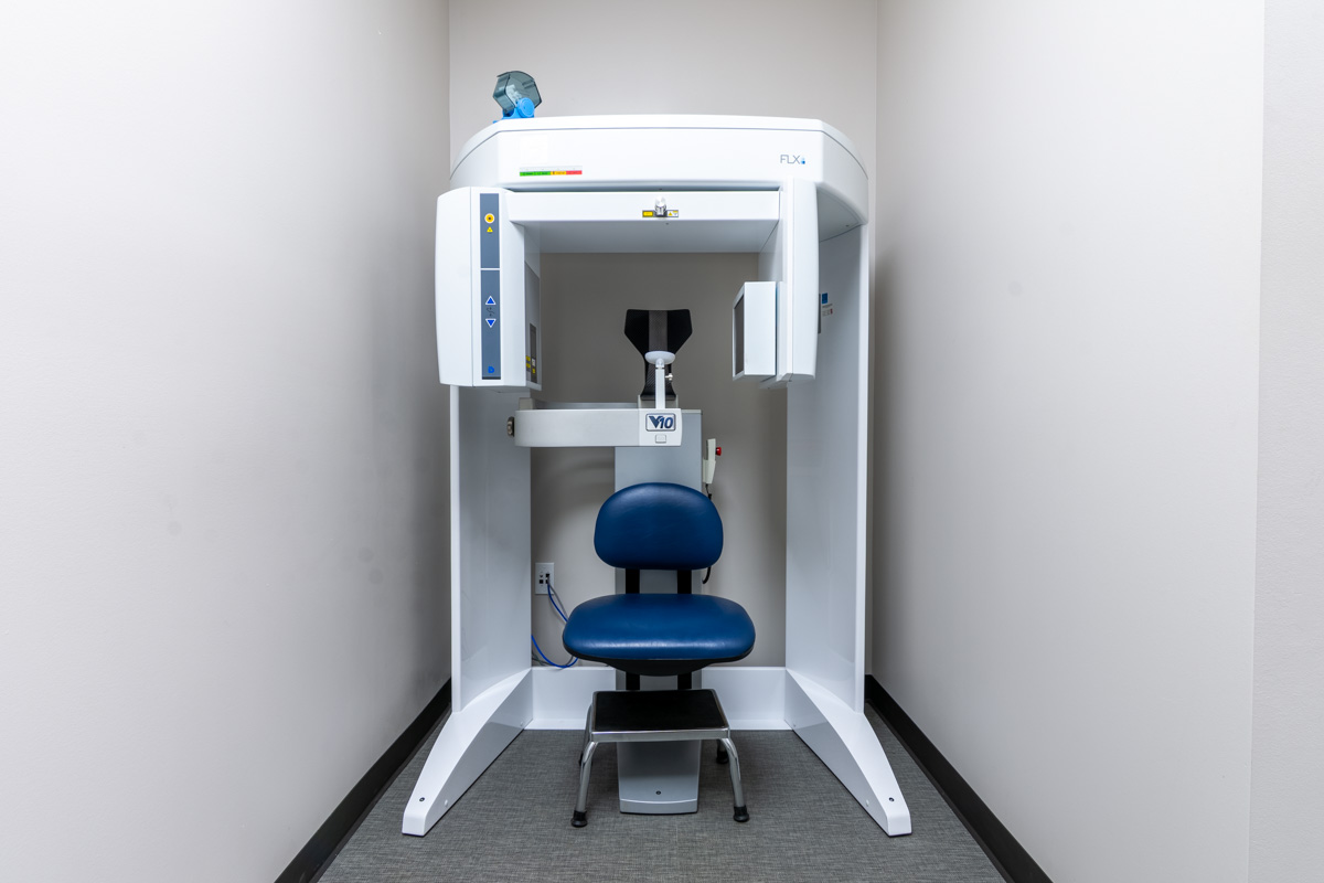 x-ray machine in CosMedic Dentistry, Cameron, MO 360 Virtual Tour for Dentist