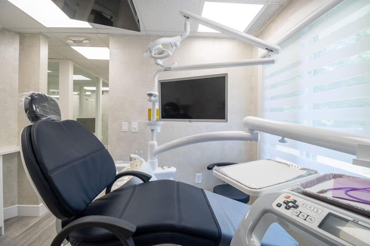 dental chair at Ramsey Dental Spa in Ramsey, NJ 360 Virtual Tour for Dentist