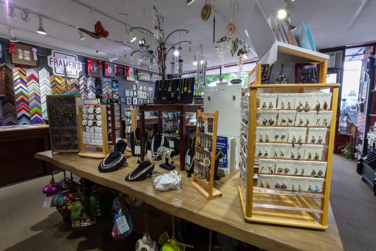 jewelery at A Framer's Touch, Forest Grove, OR 360 Virtual Tour for Picture Frame Shop