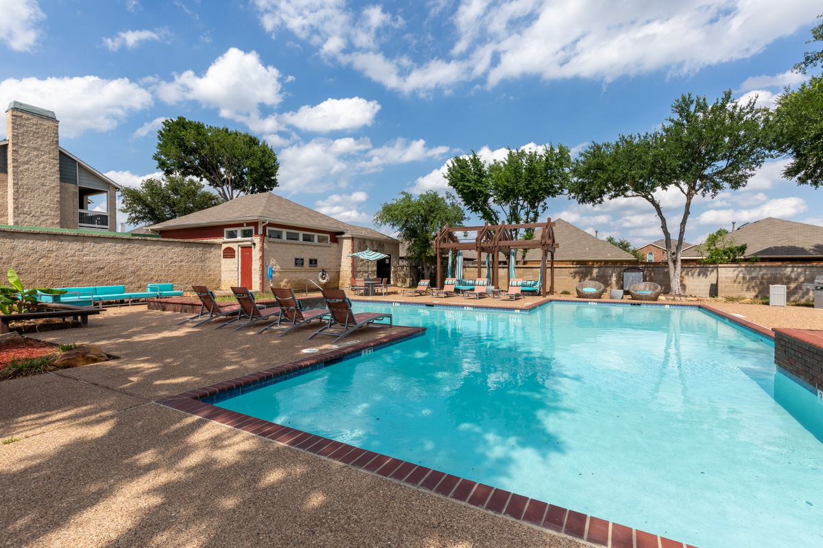 pool side at Western Station, Fort Worth, TX 360 Virtual Tour for Apartment building