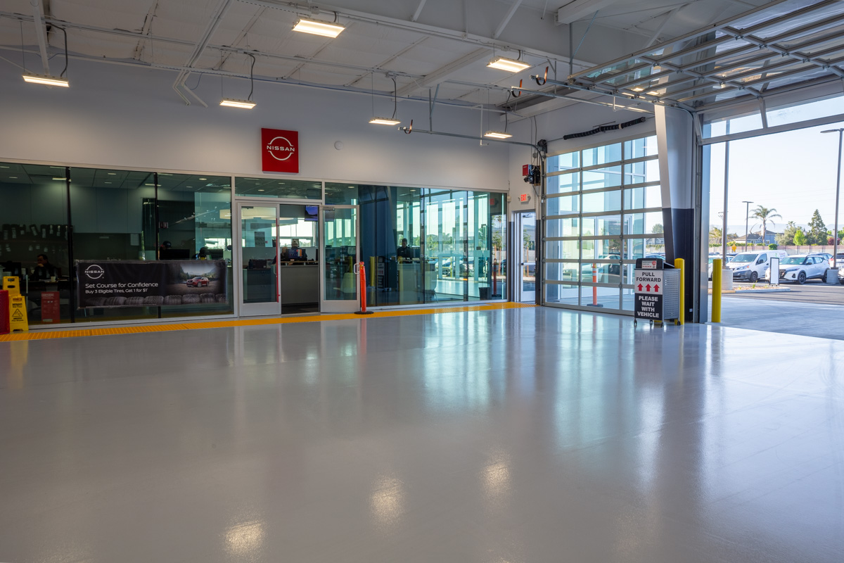 service station at Dublin Nissan in Dublin, CA 360 Virtual Tour for Car Dealership