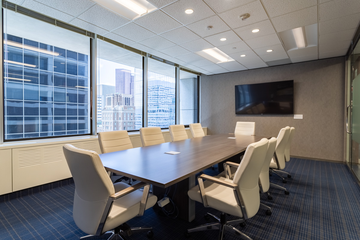 conference room at Dax F. Garza, PC, Houston, TX 360 Virtual Tour for Personal Injury Attorney