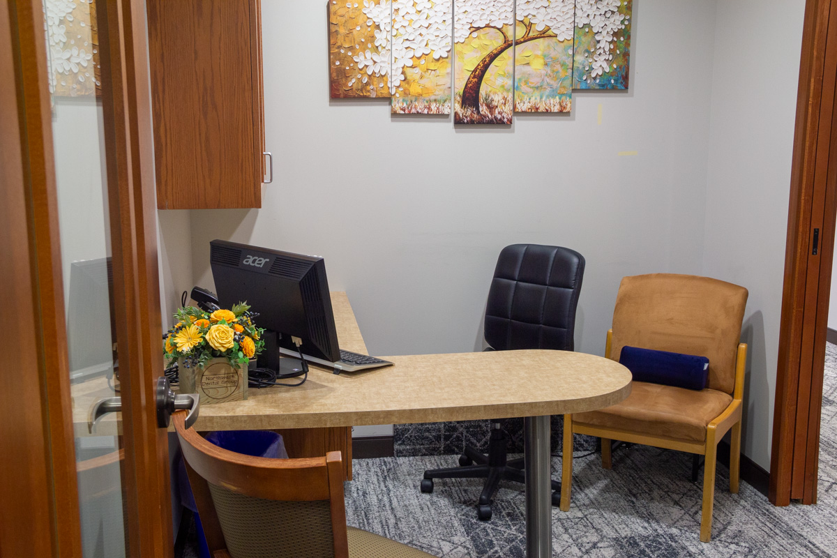 consultation room at Northwest Dental Group Superior Dr., Rochester, MN 360 Virtual Tour for Dentist