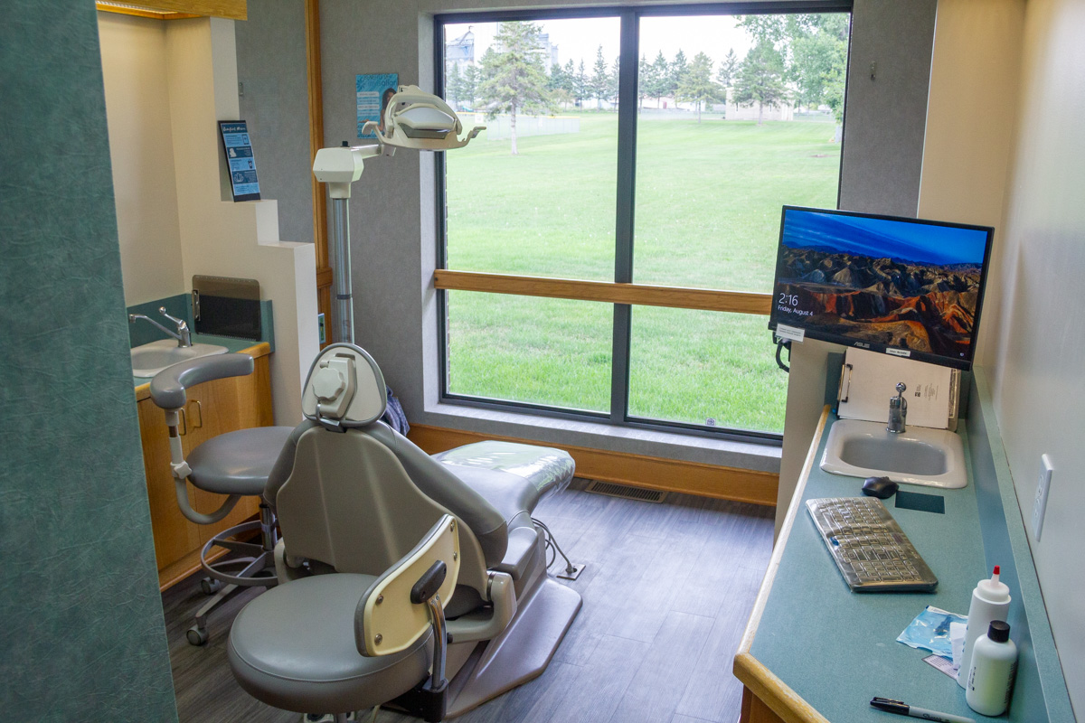 dental exam room at Northwest Dental Group, Byron, MN 360 Virtual Tour for Dentist